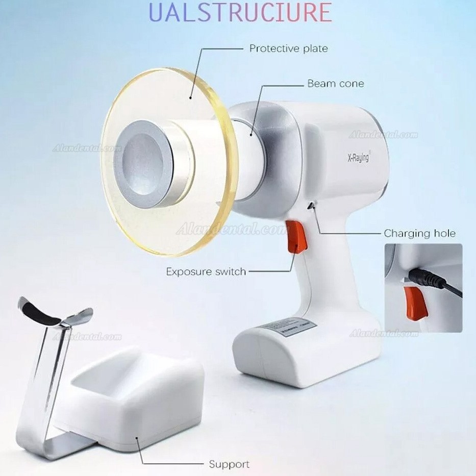 Dental Portable Digital X-Ray Machine RAY-500X with Protective Shield